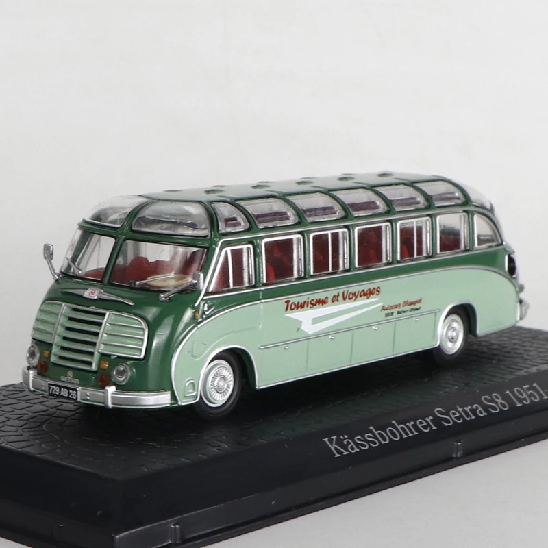 Версии ATLAS 1/72 KASSBOHRER SETRA S8 1951 729 AB 26 зеленый автобус для коллекции - купить по