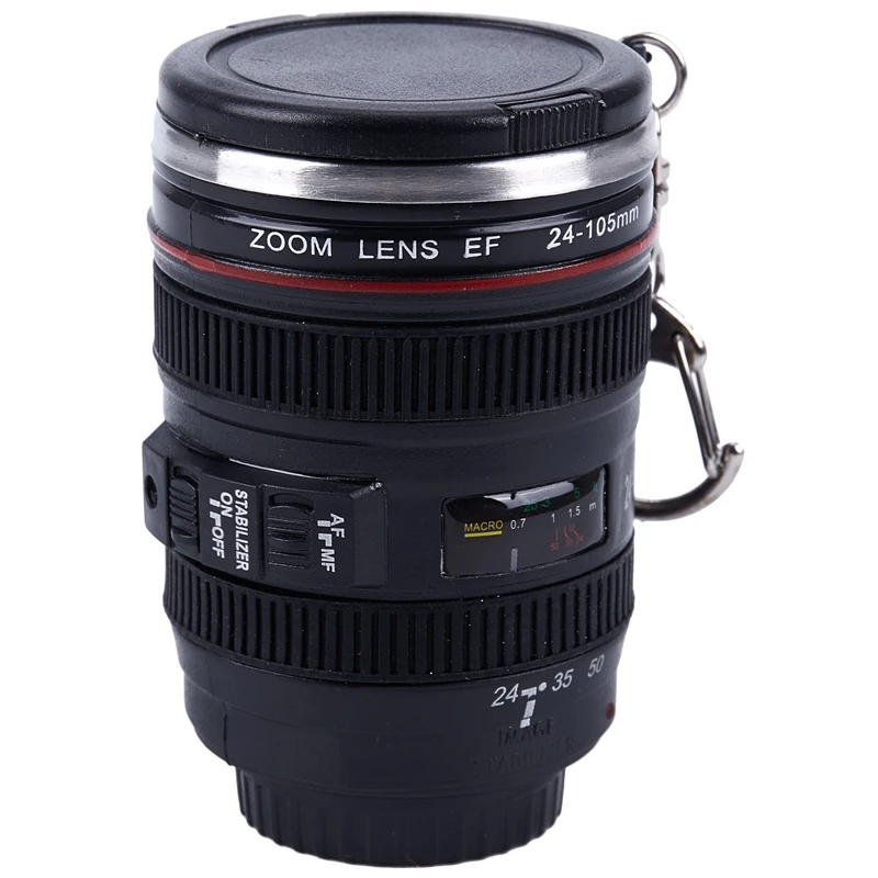 Мини-камера объектив из нержавеющей стали Термос кружка для путешествий