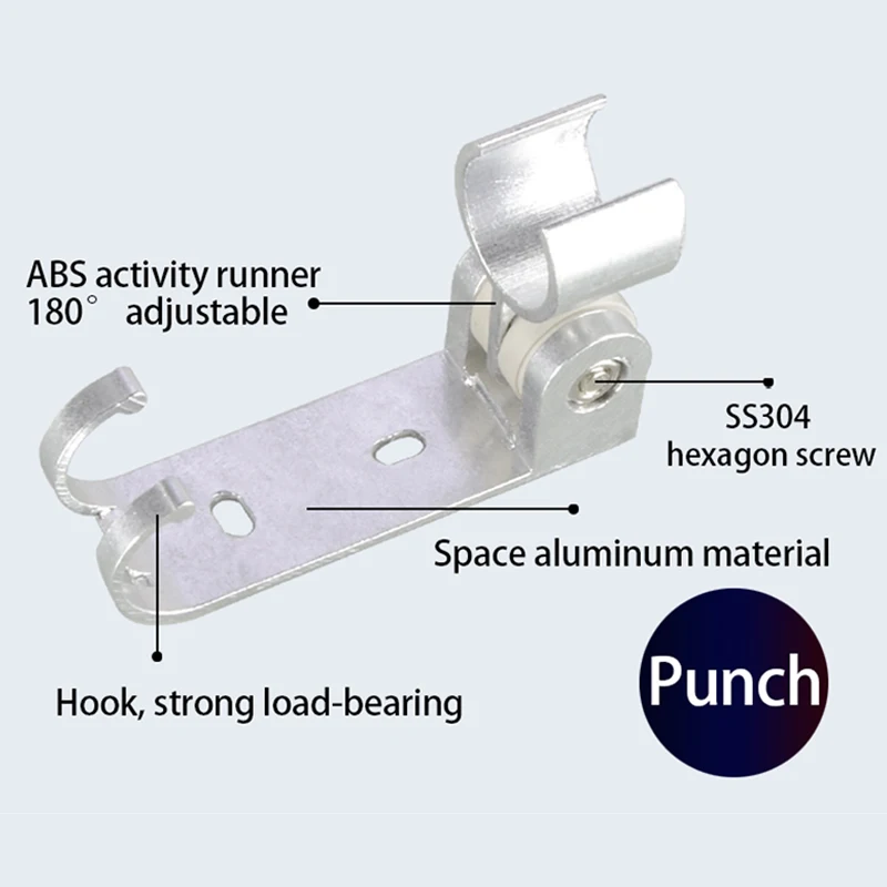 

New Type Self-Adhesive Shower Head Holder, Bathroom Accessory ,Polished , Easy To Adjust, Hand Suction Without Drill And Punch