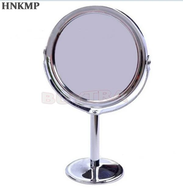 

GU118 Mirror Makeup Tools Women Beauty MakeUp Mirror Dual Side Normal+Magnifying Oval Stand Compact Mirror Cosmetic