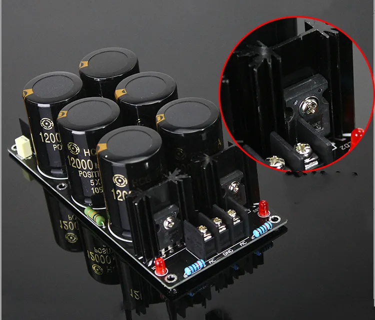 12000UF 63V High Power Schottky Amplifier Rectifier Filter Supply Board | Электроника