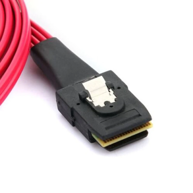 

Mini SAS 36P SFF-8087 to 4X SATA 7Pin Connectors HDD Hard Drive 4 Splitter Cable Lead Wire 3FT 1M