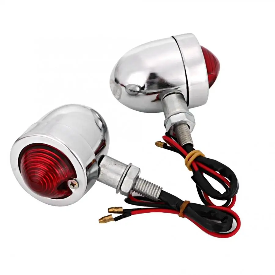 Красный указатель поворота для мотоцикла поворотный индикатор лампа аксессуары