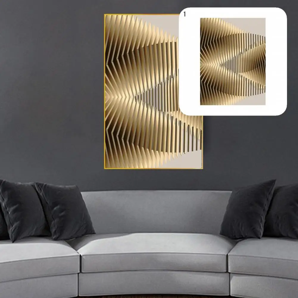 

Широкая прямоугольная линия для рисования, эстетическая Абстрактная живопись для отеля