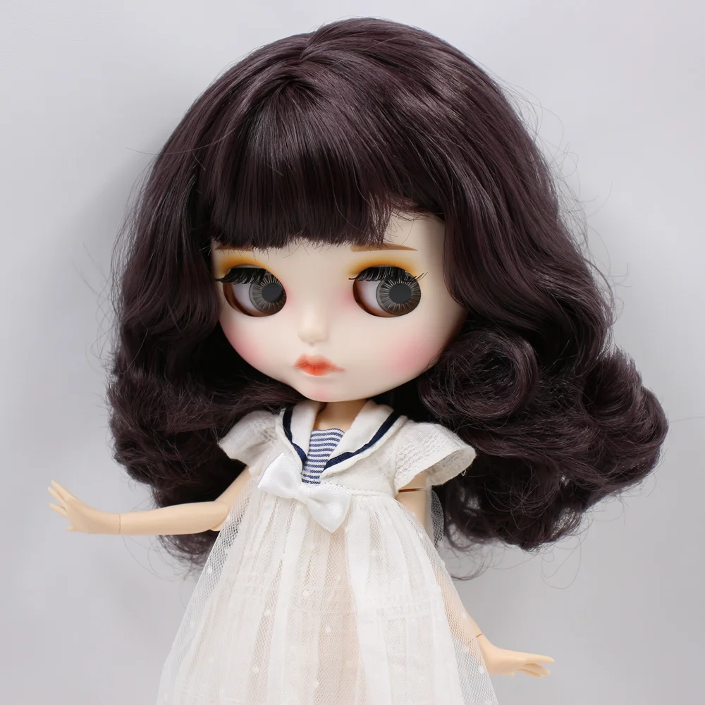 Кукла Blyth шарнирная с губами и матовым лицом 1/6 | Игрушки хобби