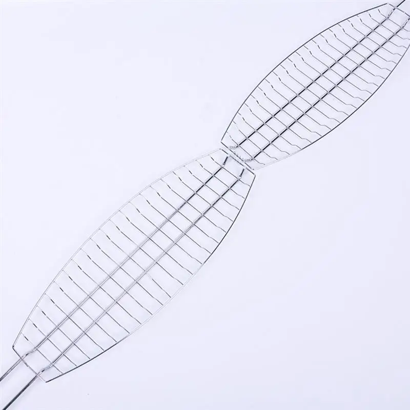 1 шт. гриль из нержавеющей стали сетка для барбекю зажим гриля рыбы бытовой