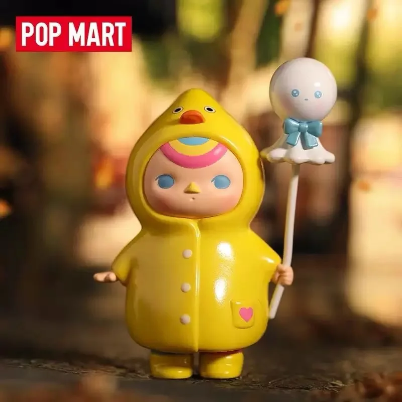 Pop Mart-Globo de elfo Pucky Original para beb&eacute;s, juguetes de caja ciega, modelo de estilo lindo, figura de Anime, caja de regalo sorpresa-0