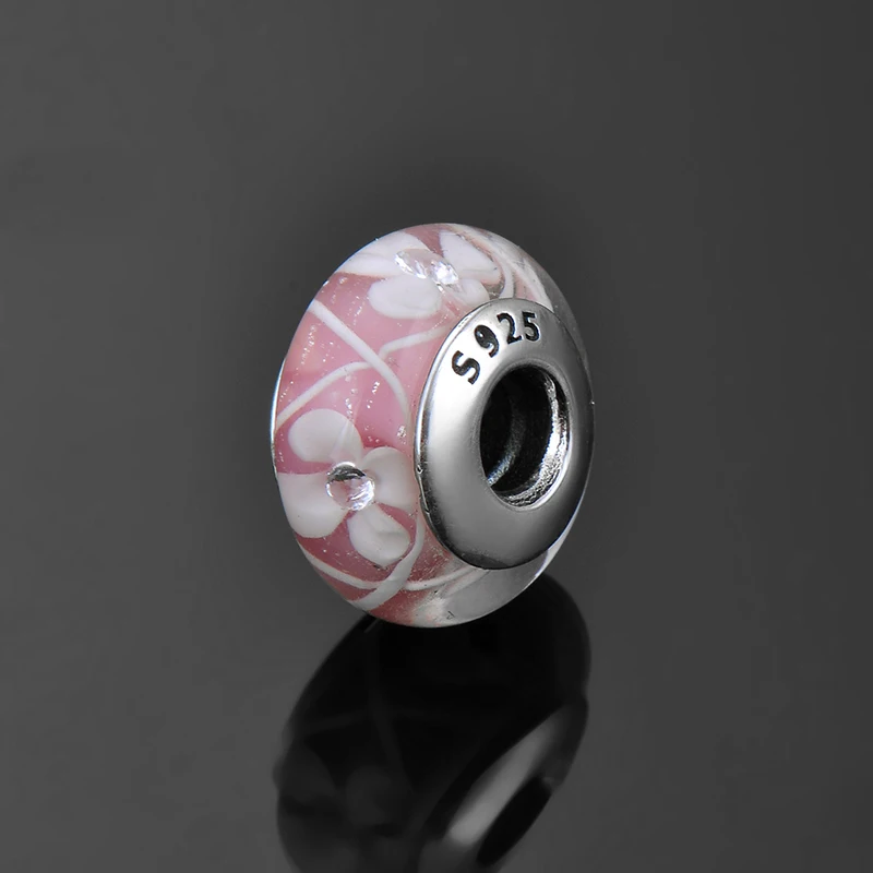 Бусины из муранского стекла женские серебра 925 пробы | Украшения и аксессуары