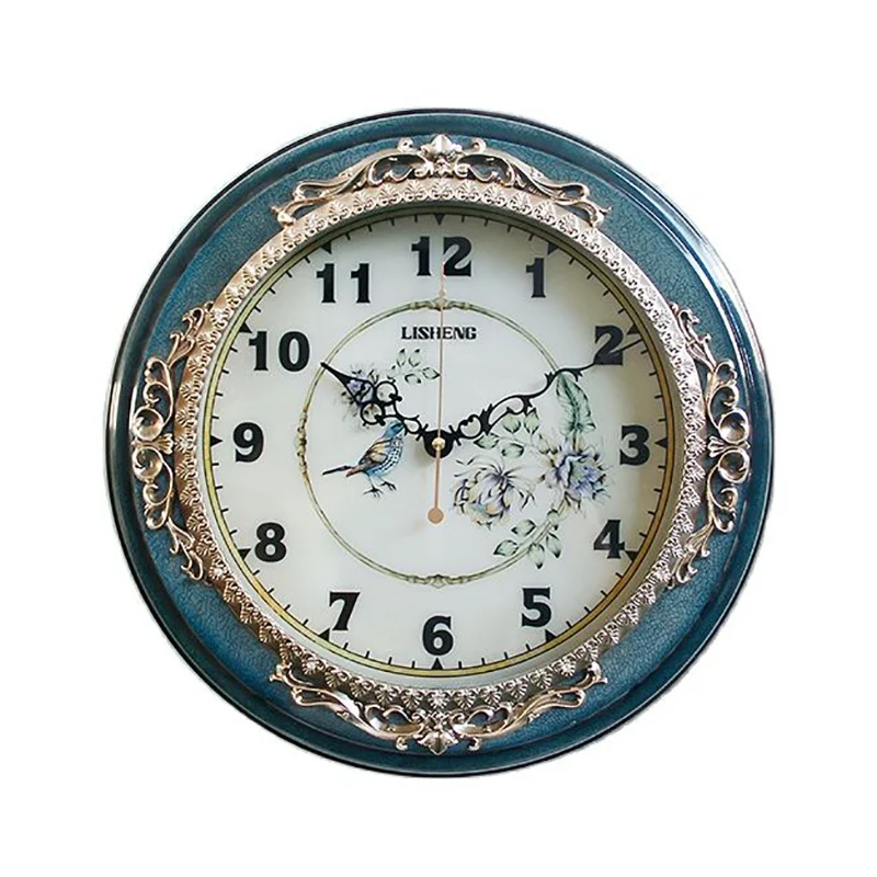 3d настенные часы винтажные большие тихие гостиная современный минималистичный