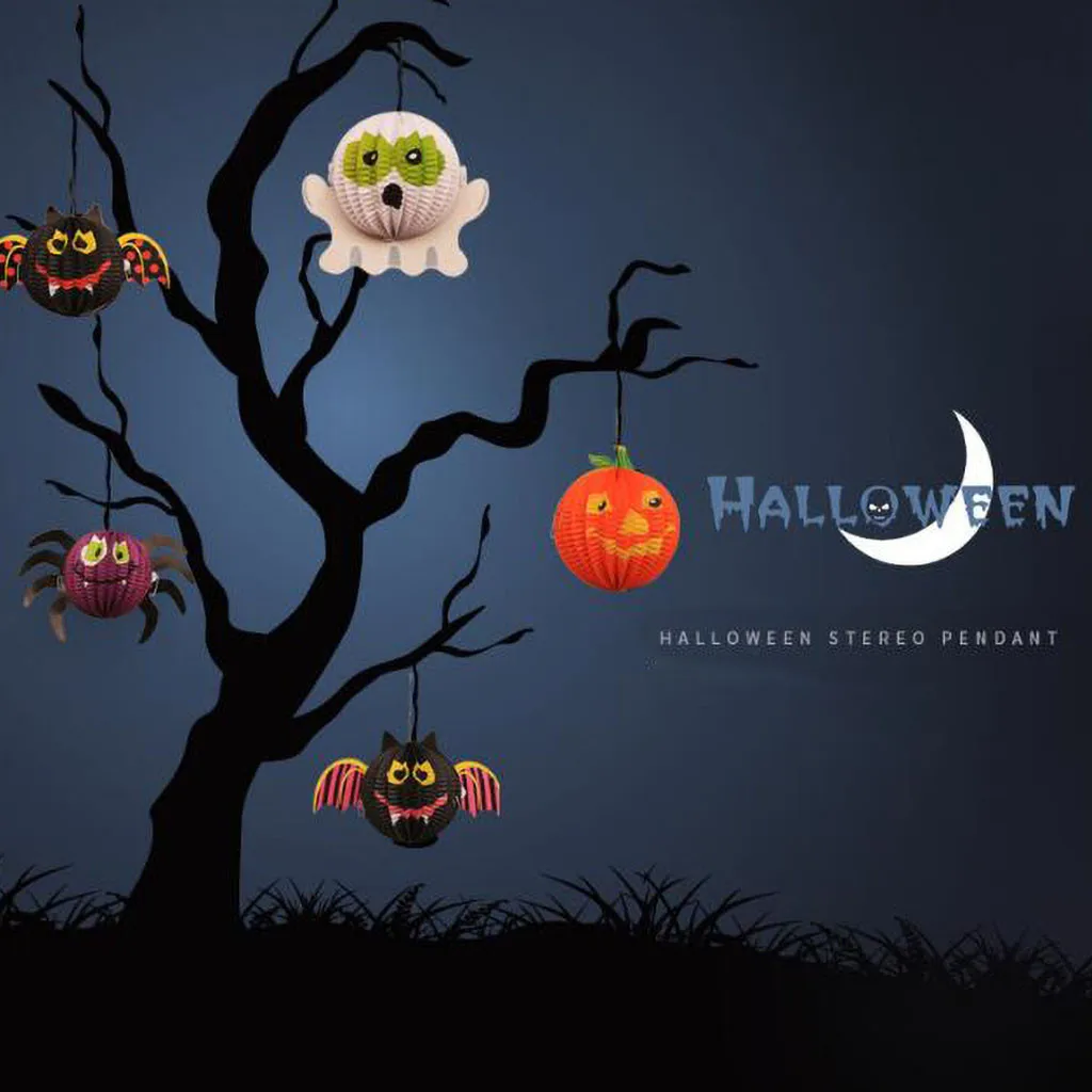 Сделай Сам используется для Хэллоуина подвесной дом с привидениями украшение