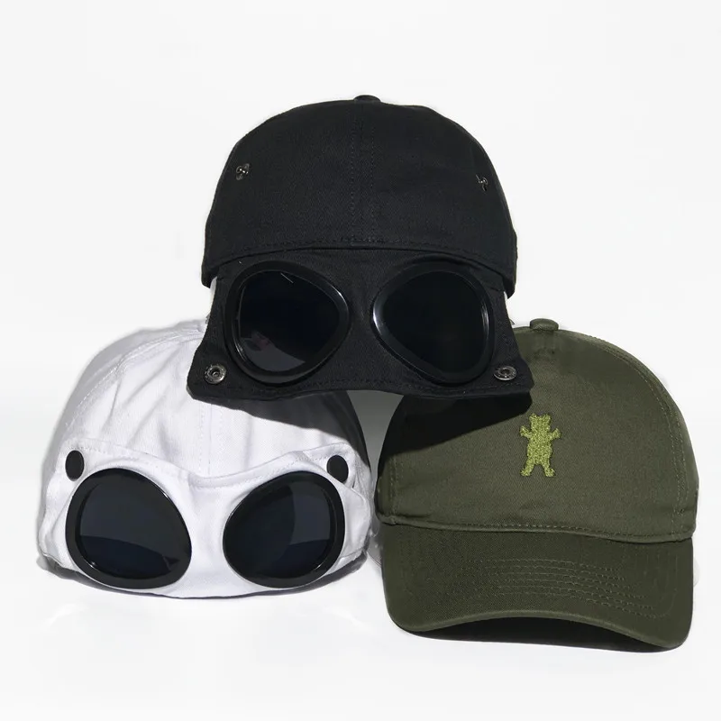 Высокое качество мода бренд пилот серебряное зеркало бейсболка Круглая этикетка