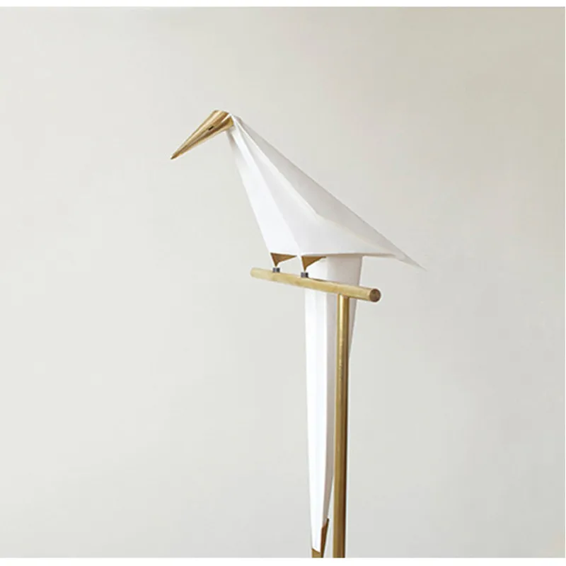 Светодиодная Напольная Лампа в виде птицы студийный светильник для гостиной