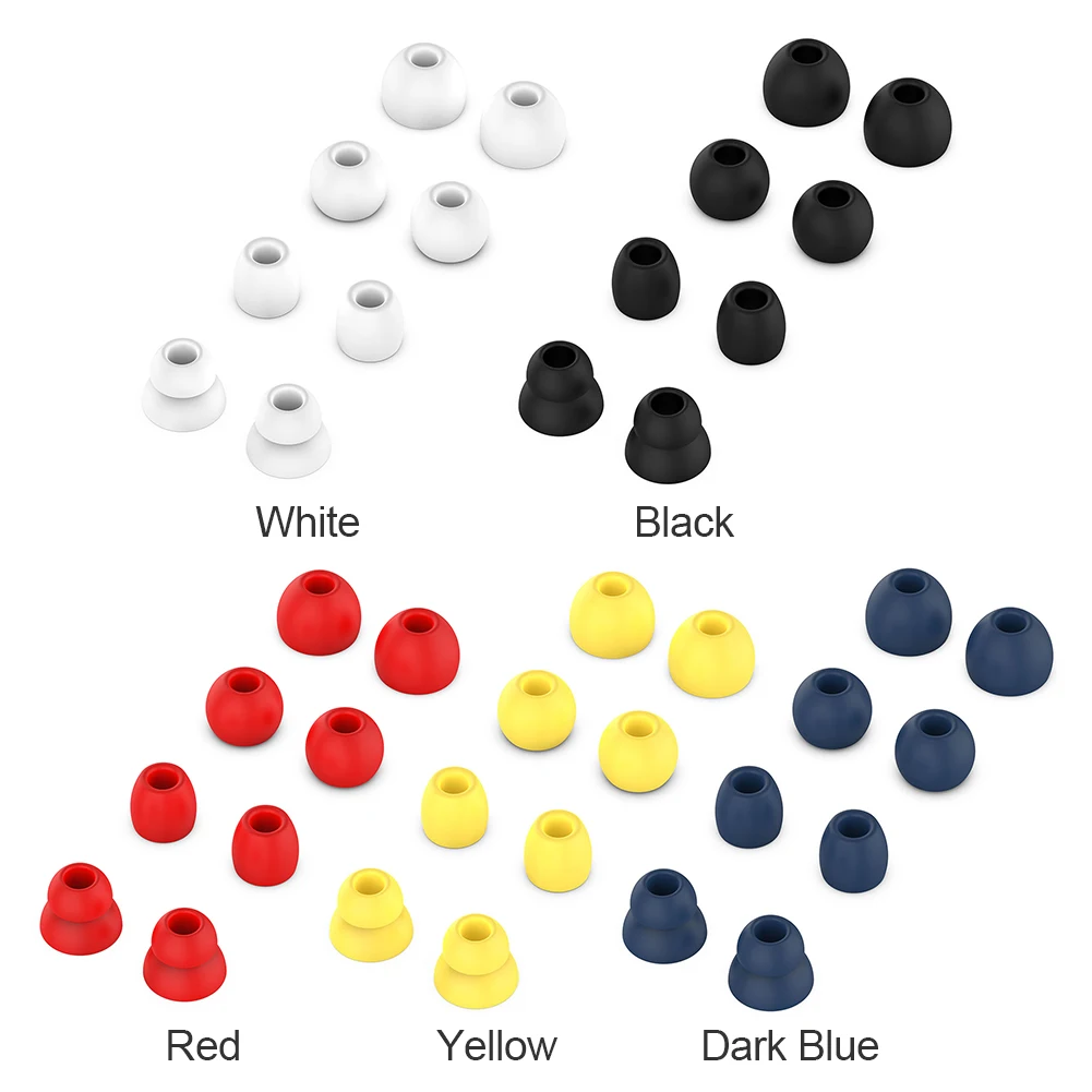 

Silicone Earplugs Earpiece Covers for Huawei FreeBuds 4i FreeLace Pro Earphone Earbuds Dust-proof Shell Replacement Ear Tips Cap