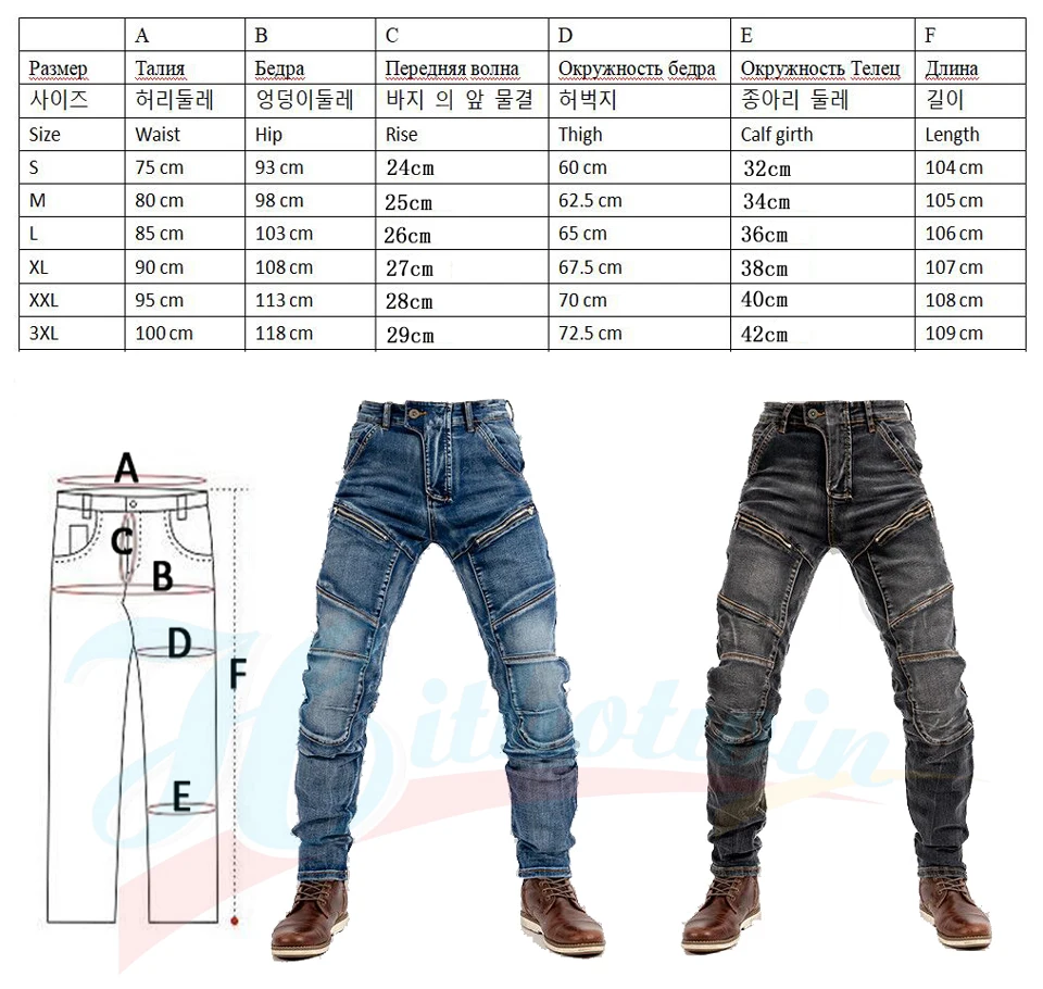 2021 Aramid motorcycle jeans high 