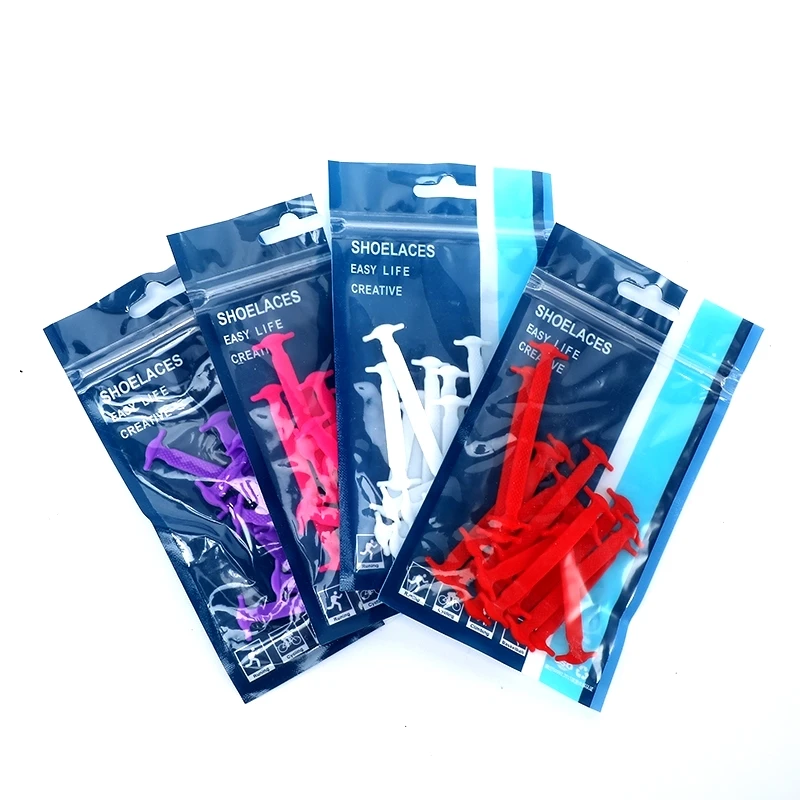 

16Pcs/Set Silicone Elastic Shoe Lace Fashion Running No Tie Shoelaces All Sneakers Fit Strap