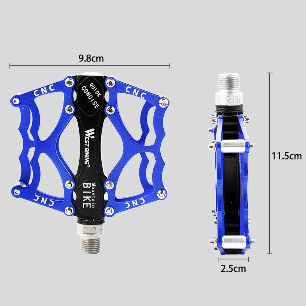 WEST BIKING велосипедные педали для горного велосипеда MTB 3 подшипника Аксессуары |