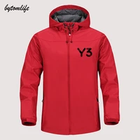 y3 yohji yamamotos outdoor mountaineering sport hunt windproof jackets hooded comfortable unisex men outdoor jackets tops n04