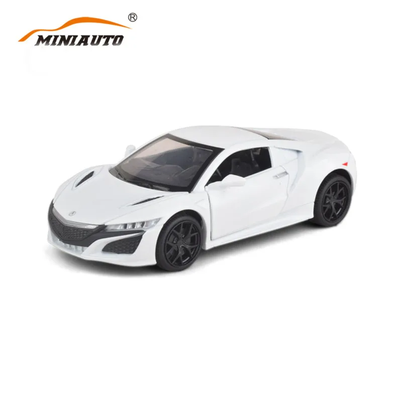

1: 32 Eulogize NSX Metal Vehicle Diecast Pull Back Cars Model Toys for Boy Collection Xmas Gift Office Home Decoration
