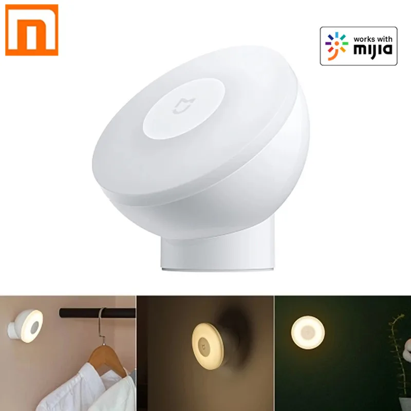 Ночной светильник Xiaomi Mijia 2nd Bluetooth версия ночная лампа с магнитным притяжением