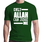 Новые футболки только Аллах (Бог) может судить меня взрослые и подростковые размеры мусульманский мусульман Мухаммед