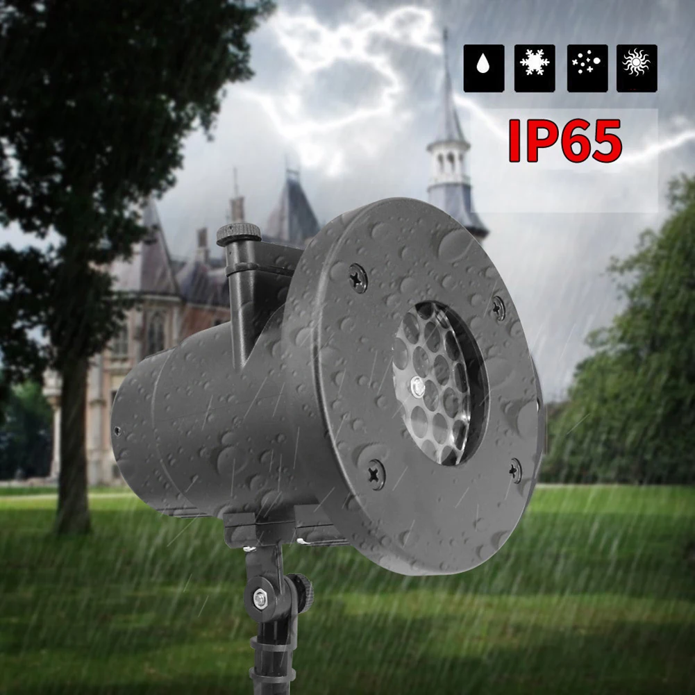 

Christmas LED Laser Projector Lights Snowflake Film Projector Light Pattern Lamp Party Christmas Decoration Lights