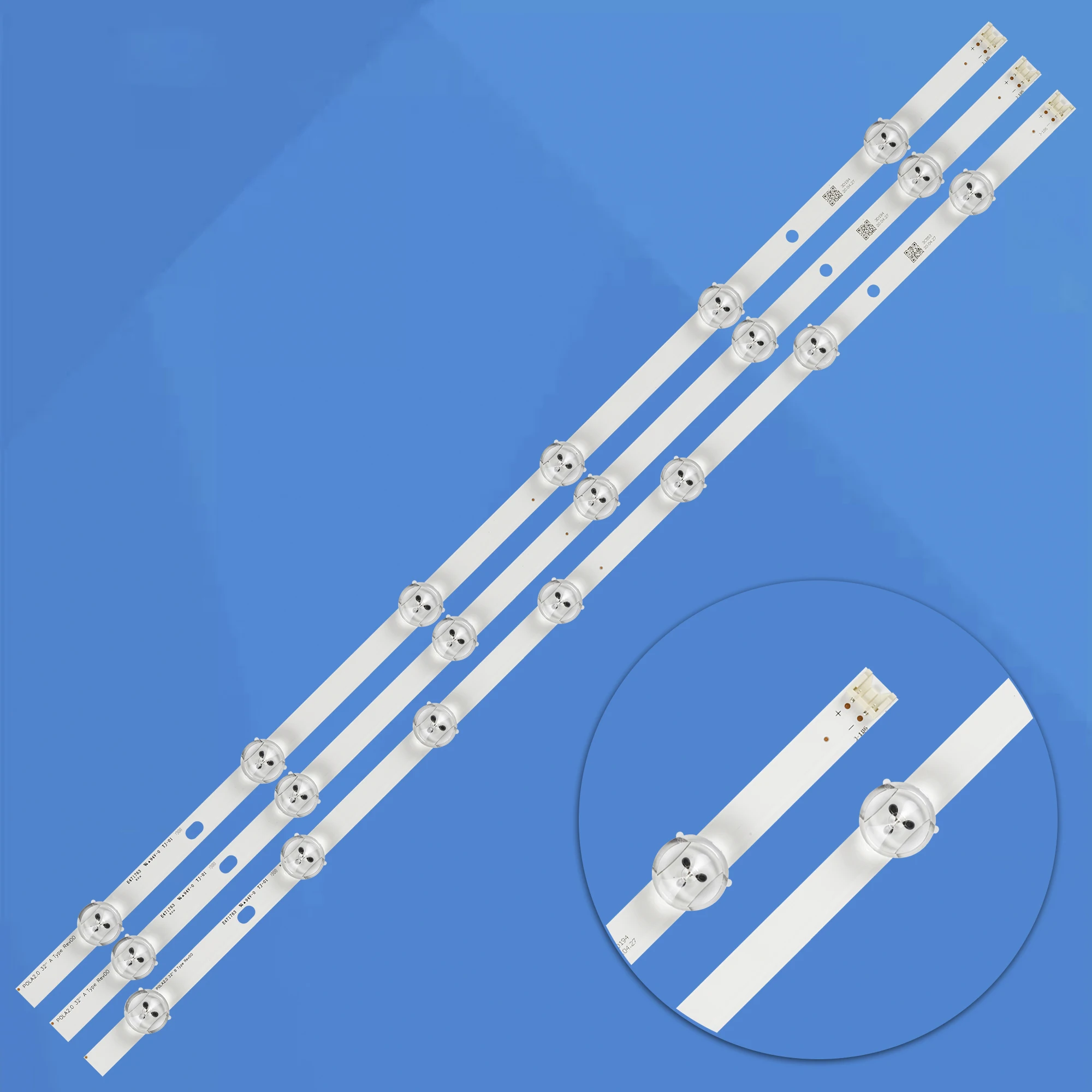 108 Декодер каналов кабельного телевидения светодиодный подсветка полосы для LG 32