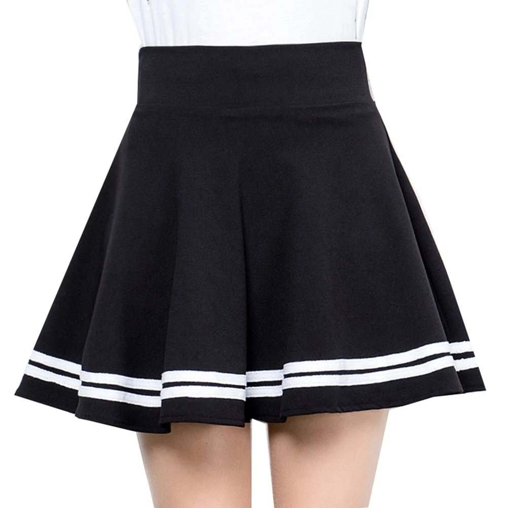 Женские сексуальные плиссированные мини юбки трапециевидной формы для девушек