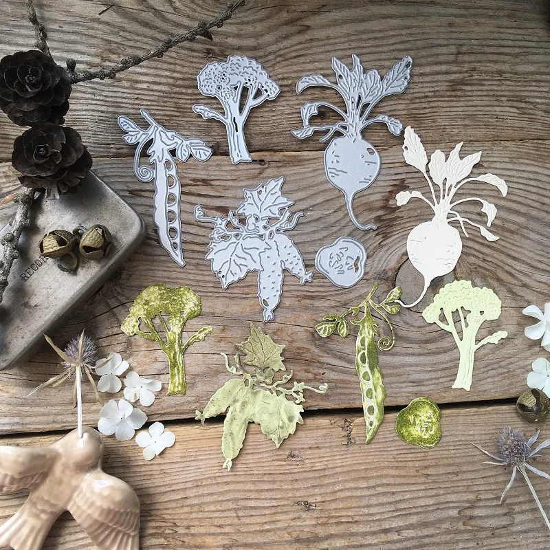 

Mmao Crafts Metal Steel Cutting Dies Vegetable decoration Scrapbooking Paper/photo Cards Embossing Dies