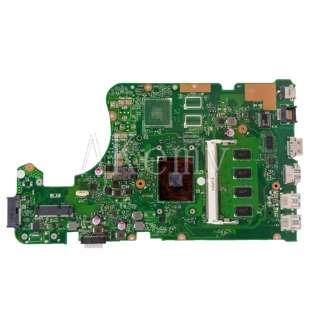 x555qg motherboard for asusx555qa x555ba x555q x555b laptop motherboard x555ba mainboard test ok a9 9420 8gb ram free global shipping