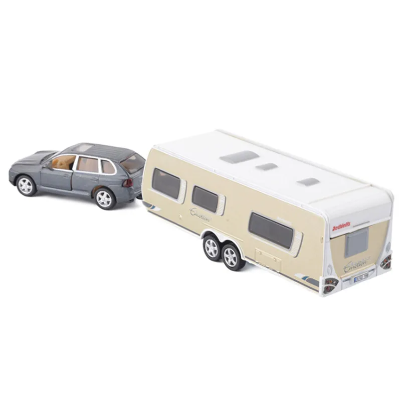 Siku 1: 64 Cayenne RV Литой Сплав модель автомобиля металлический материал Коллекция Модель автомобиля детская игрушка украшения-игрушка автомобиль