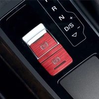 car styling for audi a6 c7 2012 2018 interior central handbrake auto h buttons decorative panel cover stickers trim