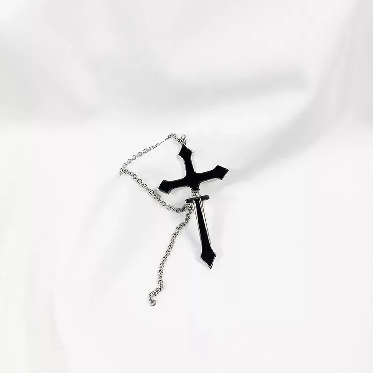 Серьги капли с крестиком для Women1PC Новая модная винтажная Длинная цепочка крест