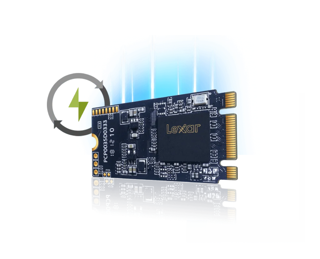 Lexar PCIe Gen3x2 SSD interno de estado sólido disco duro para 128GB 256GB 512GB el ordenador portátil NoteBook PC m.2 2242 NVMe