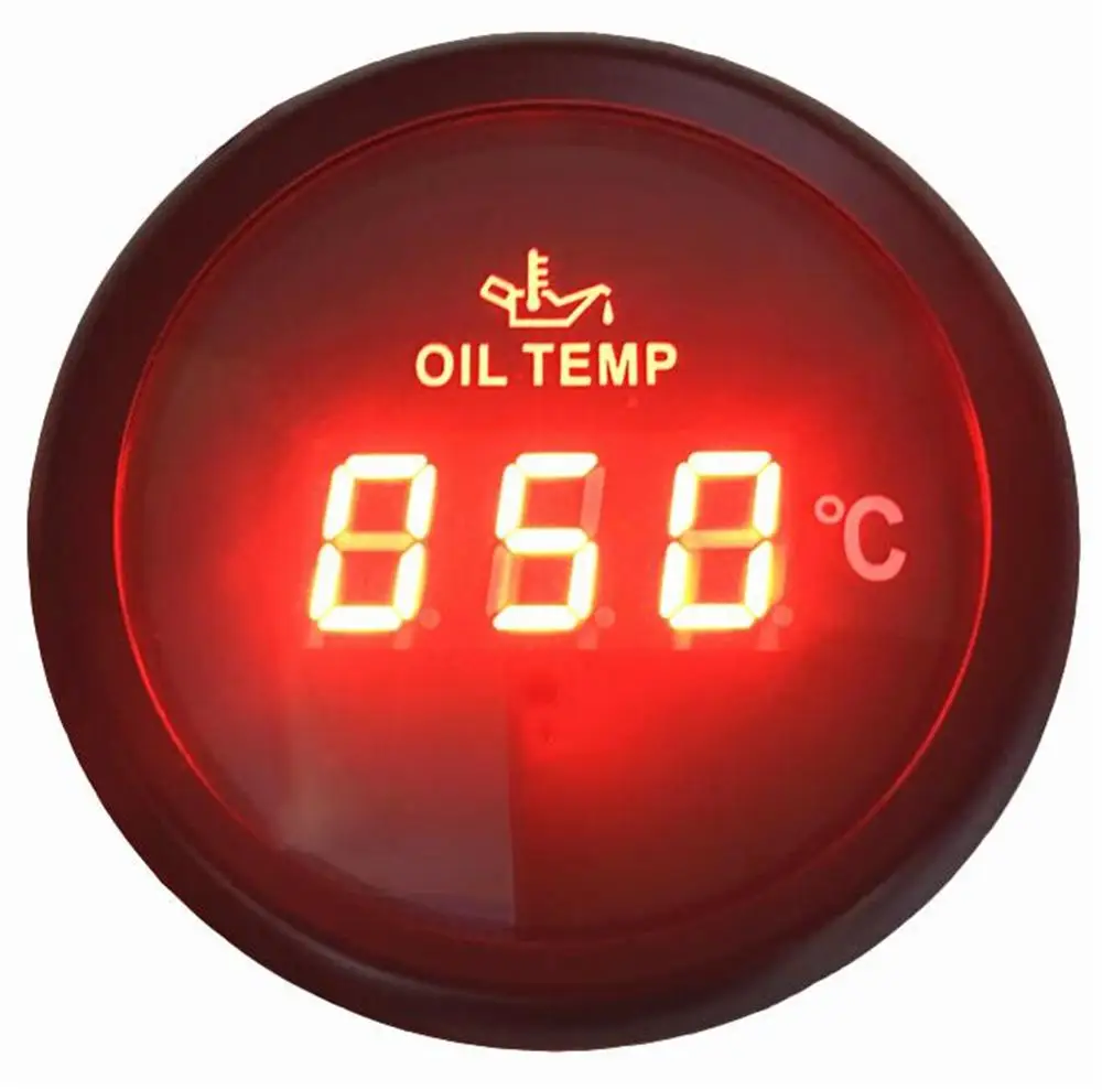 1 шт. цифровой прибор для измерения температуры масла 52 мм 50 ~ 150 градусов|Датчики