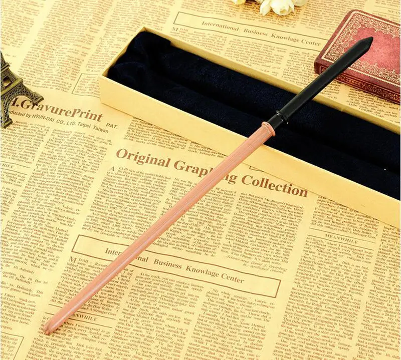 Оригинальная версия металлический сердечник Deluxe COS Colsplay Core Luna Voldemort Гермиона Волшебная волшебная палочка подарочная упаковка