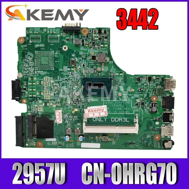 CN 0HRG70 HRG70 для Dell Inspiron 15 3442 3542 3443 3543 5748 Материнская плата ноутбука 13269 1 PWB.FX3MC REV:A00