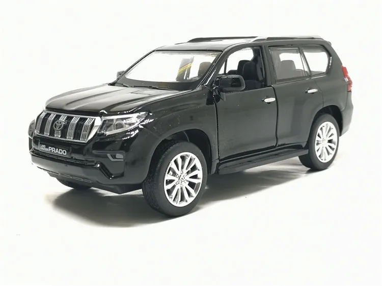 Высокая симитация 1:32 TOYOTA LAND CRUISER PRADO металлический сплав Модель автомобиля игрушки с вытягиванием назад для детей подарки на день рождения - Цвет: H