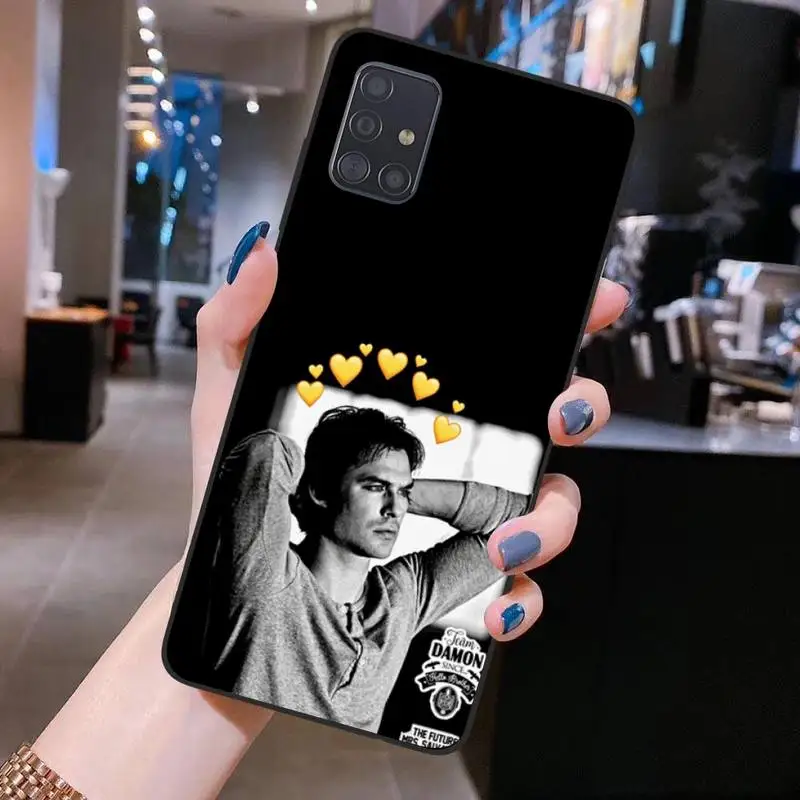 

Hot The Vampire Diaries Ian Somerhalder Phone Case For Samsung Galaxy S21 Plus Ultra S20 FE M11 S8 S9 plus S10 5G lite 2020