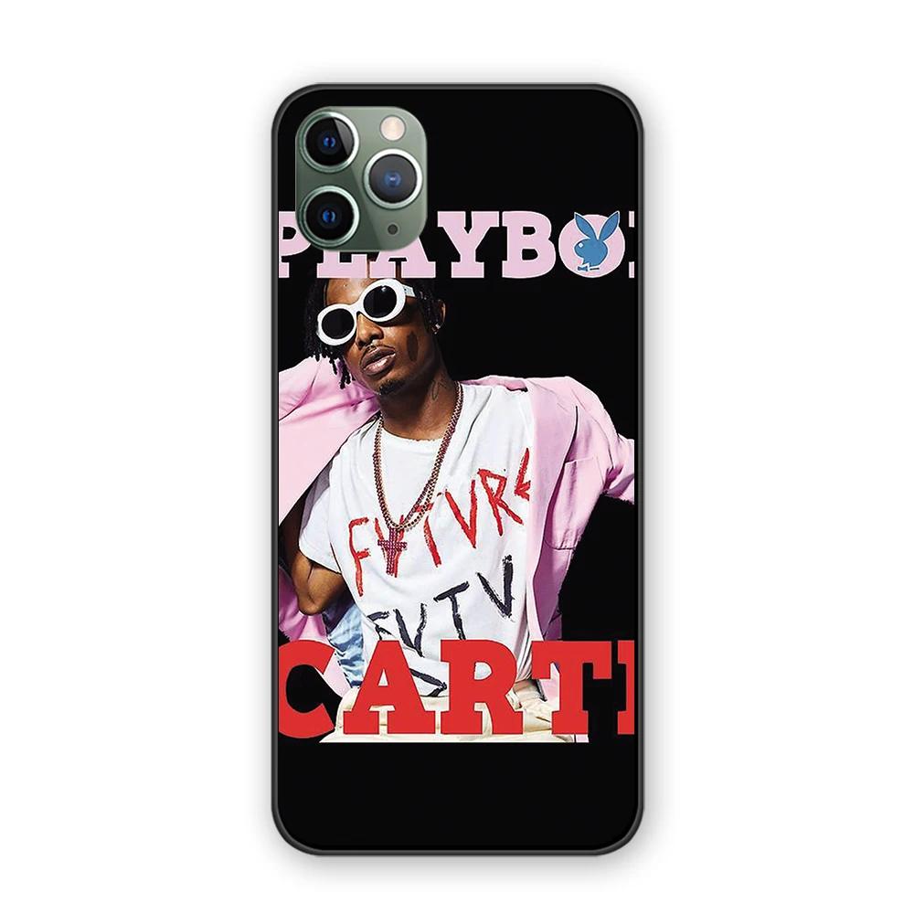 12 Playboi Carti роскошный силиконовый, мягкий, телефонный чехол для iPhone 5 5S 6 6s 7 8 Plus X XS XR 11 Pro Max - Цвет: 12