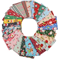 cartoon christmas printed cotton fabric twill cloth for diy sewing babykids quilt clothing dress bedcloth materialby meter