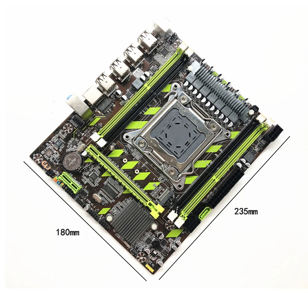 

Green + Sliver X79 M.2 LGA 2011 2 SATA2.0 2 SATA3.0 4 DDR3 8 USB 2.0 Desktop Computer Motherboard Computer Cables & Connectors