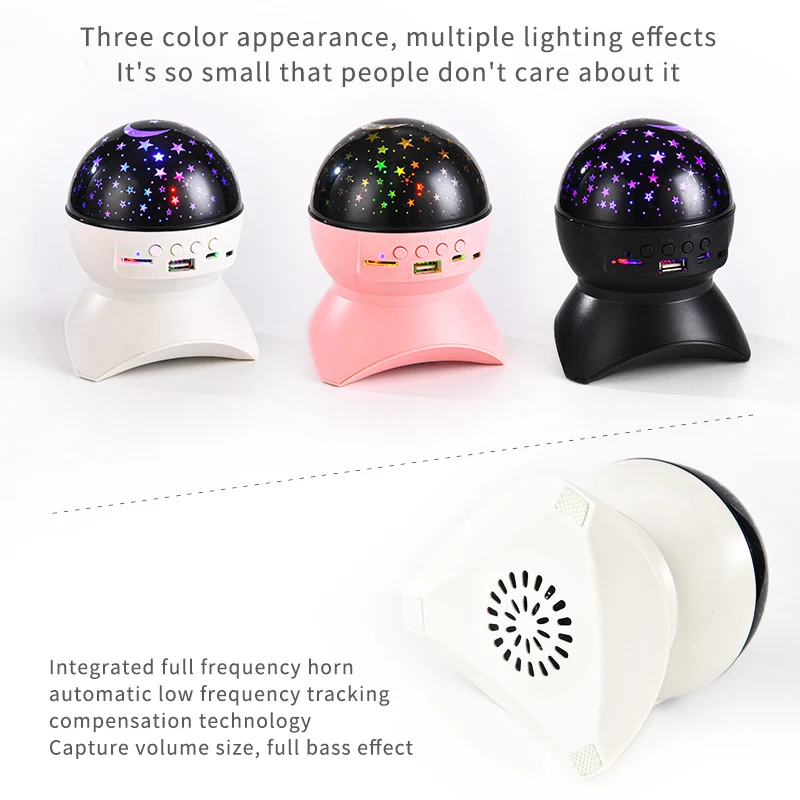 

Starry sky lamp projection lamp USB bluetooth music bedside lamp water pattern lamp night light LED starry sky