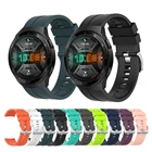 Силиконовый ремешок для часов Huawei Watch GT 2e, спортивный ремешок на запястье для Huawei Honor Watch Magic 2 GT 2 GS Pro