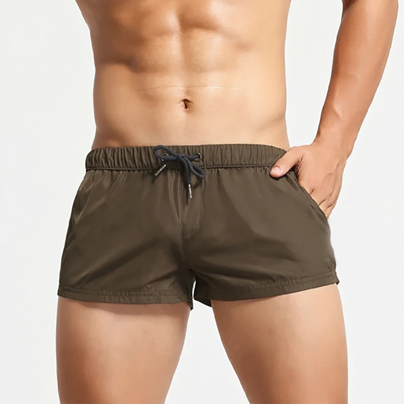 Мужские повседневные шорты с карманами на каждый день Отделка: сетка мини