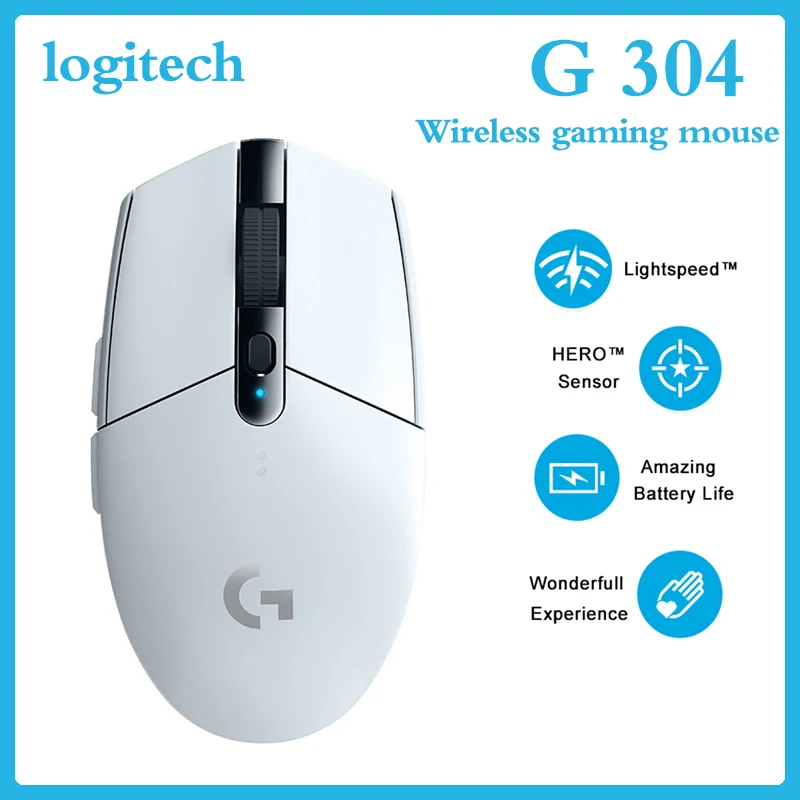 Мышь Logitech G304 LIGHTSPEED игровая беспроводная 12000DPI|Мыши| |