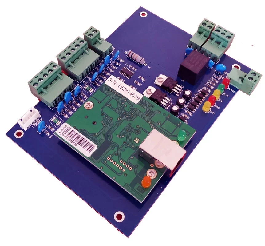 Управление доступом к двери TCP/IP Singer 32 битный процессор ARM поддержка полноценного
