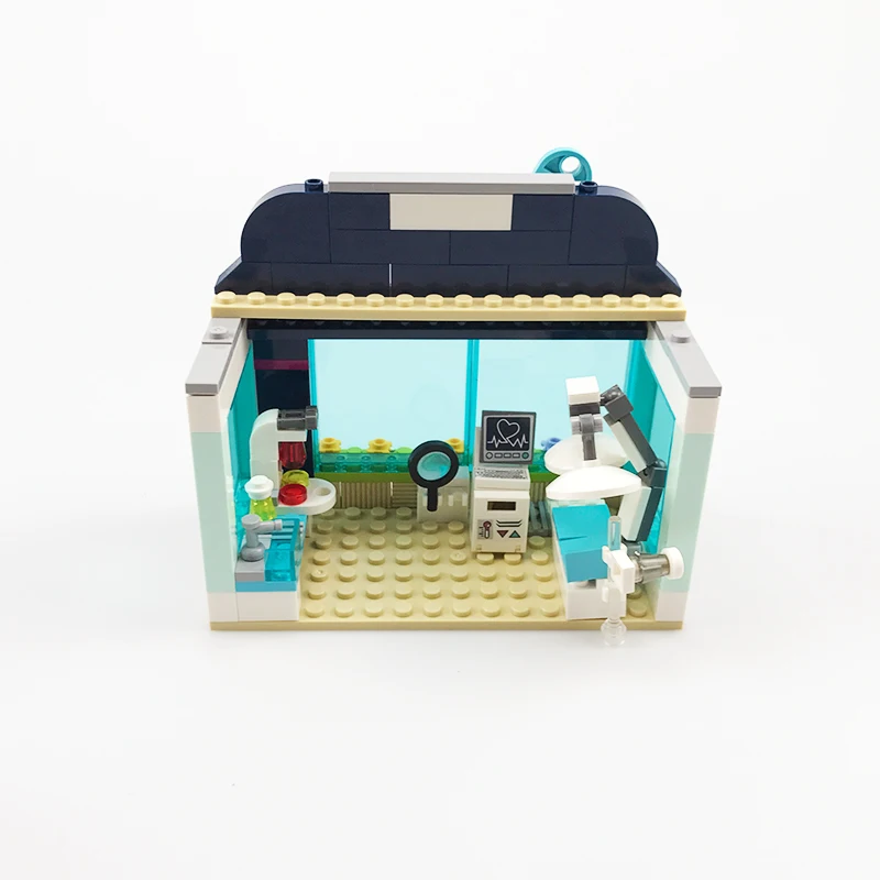 

Hot 932pcs 37036 Heartlake City Park Love Hospital Girl 41318 Friends Building Bricks Children Toys Gift