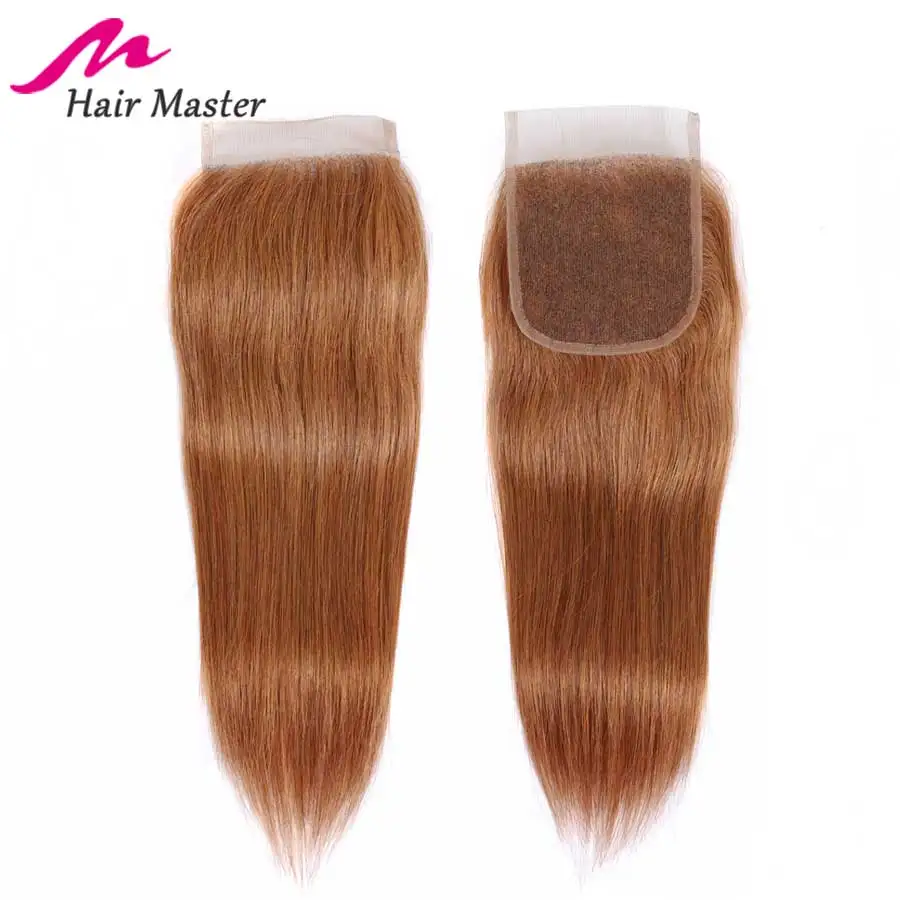 Волосы мастер цвет кружева застежка 30 перуанские прямые волосы Реми 8 22 дюйма