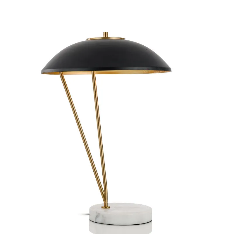 Черно-золотой художественный Декор Мрамор базовый железа в виде гриба с