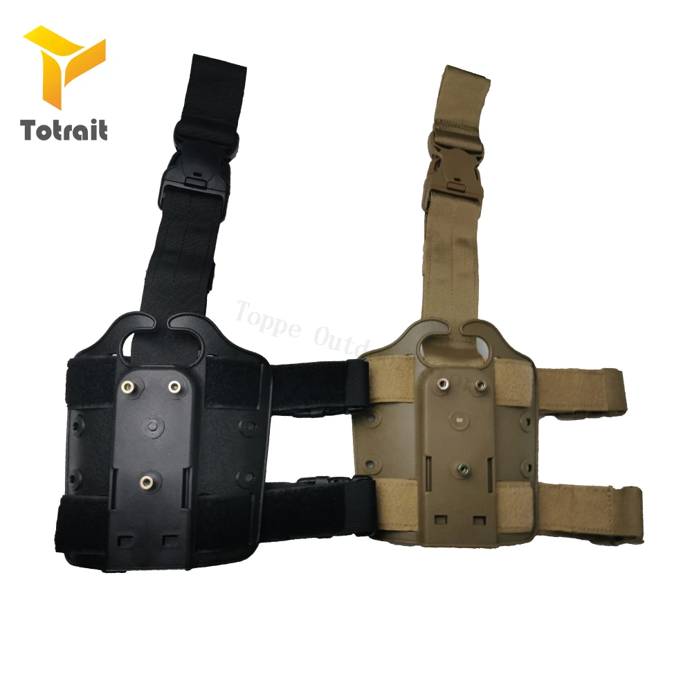 

TOtrait Top Quality Drop Leg Holster Platform Tactical Leg Thigh Airsoft Leg Holster Adapter Platform Glock/1911/P226/M9/USP